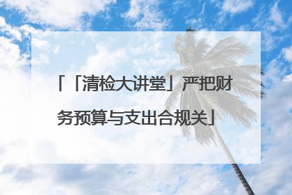 「清检大讲堂」严把财务预算与支出合规关