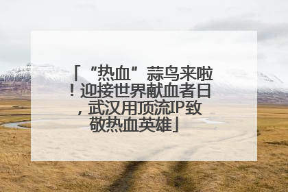 “热血”蒜鸟来啦！迎接世界献血者日，武汉用顶流IP致敬热血英雄