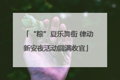 “粽”夏乐舞街 律动新安夜活动圆满收官