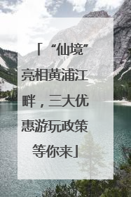 “仙境”亮相黄浦江畔，三大优惠游玩政策等你来