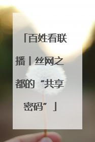 百姓看联播丨丝网之都的“共享密码”