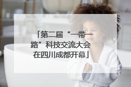 第二届“一带一路”科技交流大会在四川成都开幕