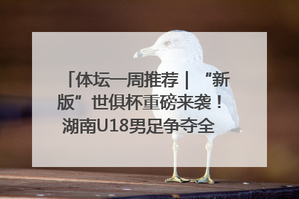 体坛一周推荐｜“新版”世俱杯重磅来袭！湖南U18男足争夺全运资格！郑钦文“草地”很忙……