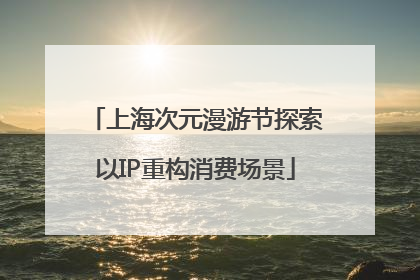 上海次元漫游节探索以IP重构消费场景