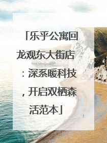 乐乎公寓回龙观东大街店：深系暖科技，开启双栖森活范本
