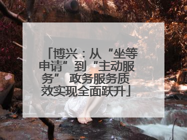 博兴：从“坐等申请”到“主动服务” 政务服务质效实现全面跃升