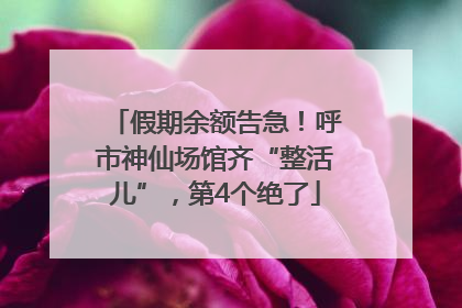 假期余额告急！呼市神仙场馆齐“整活儿”，第4个绝了