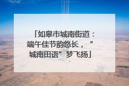 如皋市城南街道：端午佳节韵悠长，“城南田语”梦飞扬