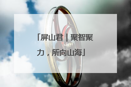 屏山君｜聚智聚力，所向山海