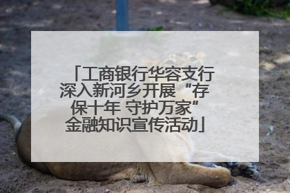 工商银行华容支行深入新河乡开展“存保十年 守护万家”金融知识宣传活动