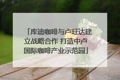 库迪咖啡与卢旺达建立战略合作 打造中卢国际咖啡产业示范园