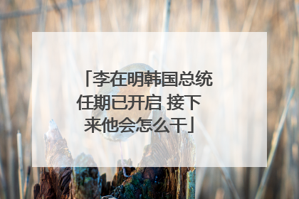 李在明韩国总统任期已开启 接下来他会怎么干