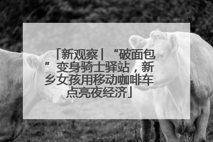 新观察│“破面包”变身骑士驿站，新乡女孩用移动咖啡车点亮夜经济
