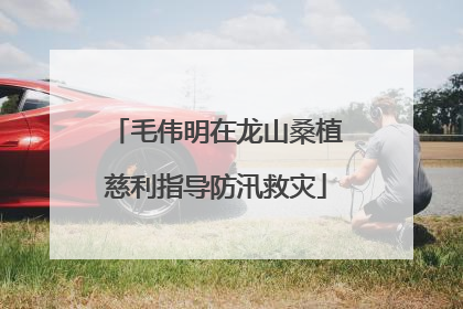 毛伟明在龙山桑植慈利指导防汛救灾