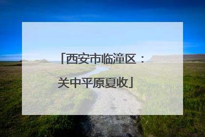 西安市临潼区：关中平原夏收