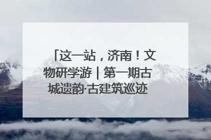 这一站，济南！文物研学游｜第一期古城遗韵·古建筑巡迹之旅圆满结束