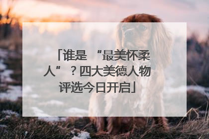 谁是 “最美怀柔人”？四大美德人物评选今日开启