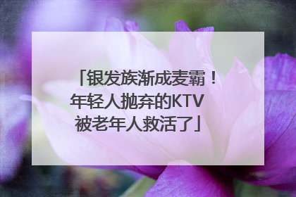 银发族渐成麦霸！年轻人抛弃的KTV被老年人救活了