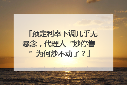预定利率下调几乎无悬念，代理人“炒停售”为何炒不动了？