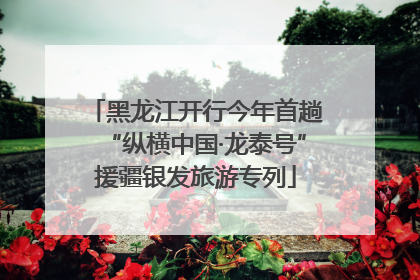 黑龙江开行今年首趟“纵横中国·龙泰号”援疆银发旅游专列