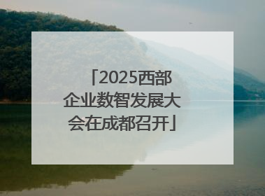 2025西部企业数智发展大会在成都召开